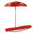 NCAA 66'' Beach Umbrella-12504738-12504827