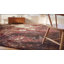 Tapis abstrait en laine noué à la main Lydia Lila 8 pi 0 po x 10 pi-131948885