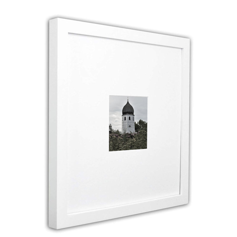 Arialynn Black Wood Picture Frame with Mat