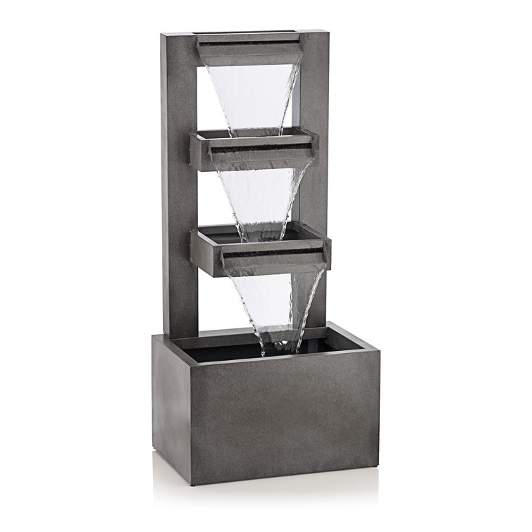 Metal Weather Resistant Floor Fountain