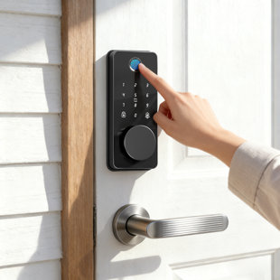 Boutons tactiles sans clé, accès personnalisé avec surveillance de l'application