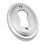 Trou de serrure nickel satiné 13/16 po