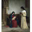 "Livres et Maternité d'art" par Edmund Blair Leighton - Toile tendue avec châssis-1221920419