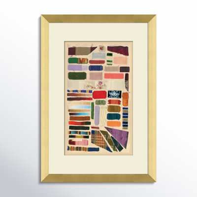 «Fabric Swatches», reproduction d'impression encadrée