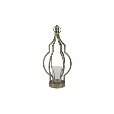 Lanterne de table en verre 26 po