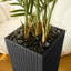 Adcock UV Resistant Artificial Palm Tree, Faux Palm Tree with Decorative Base for Indoor Outdoor-234380063-234380062