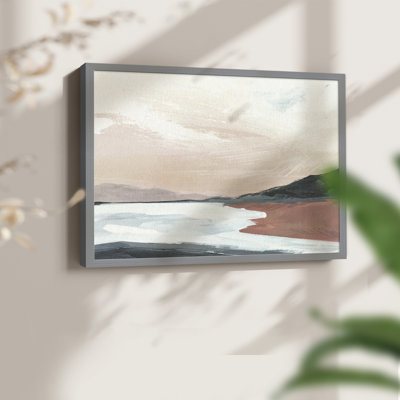 Paynes Coast II -Framed Print - Restickable