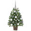  Artificial Christmas Tree with 150 LEDs Green PE and PVC-1688598015-1688598000