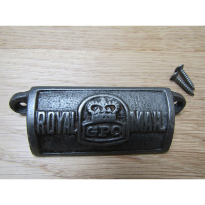 Antique Iron Retro Cup Handle Royal Mail