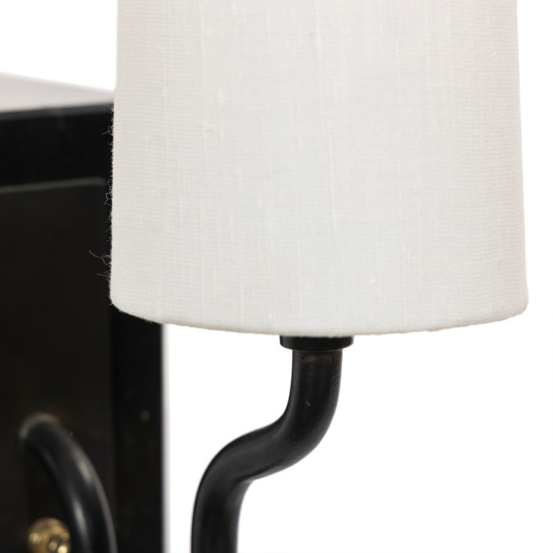 Calla Bookshelf Lamp, Black Marble