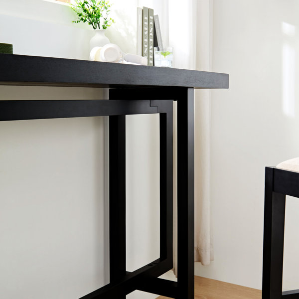 Gracie Oaks Bar Table, Extra Long Entryway Table,Console Table,Dining ...