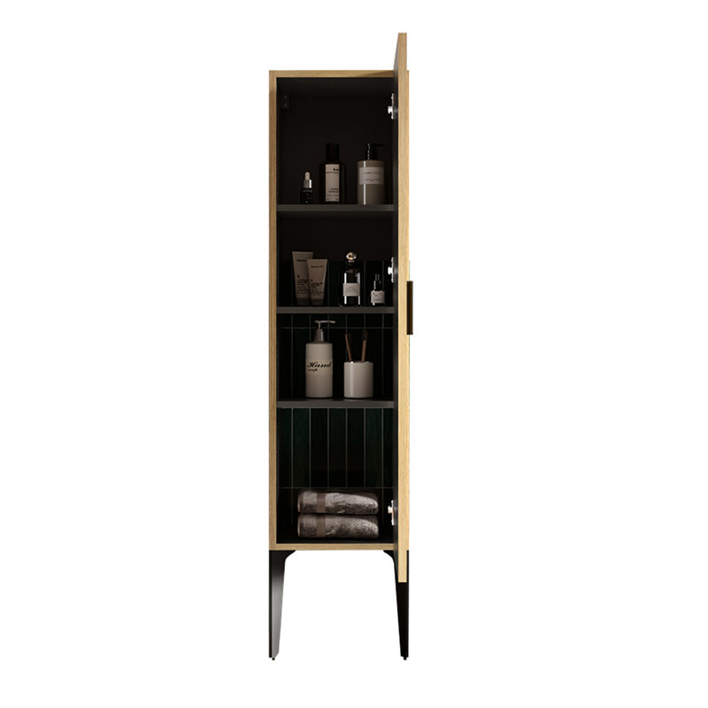 Armoire de salle de bain Matt Black