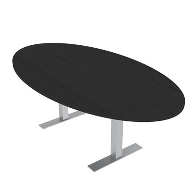 Conference Table with T-Shaped Bases