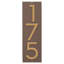 Floating 1-Line Wall Address Plaque-134111152-134110987-134106667