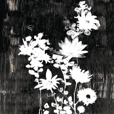 Distressed Floral - Wrapped Canvas Painting