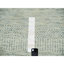 Tapis oriental blanc en laine douce noué à la main 9 pi 2 po x 11 pi 10 po Shoji