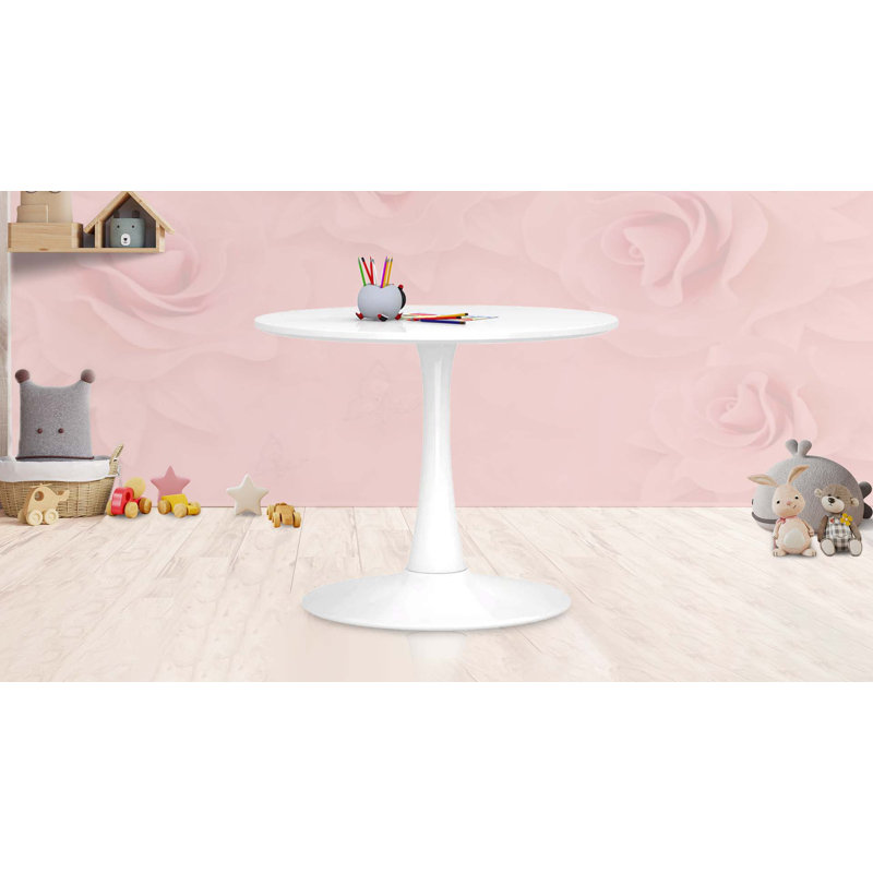 Modholic Kids Tulip Table, White