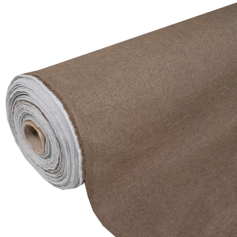 Tissu uni 1 verge, Café
