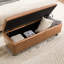 Banc de rangement rembourré en similicuir de 51 po de largeur-1444370130-1447808423