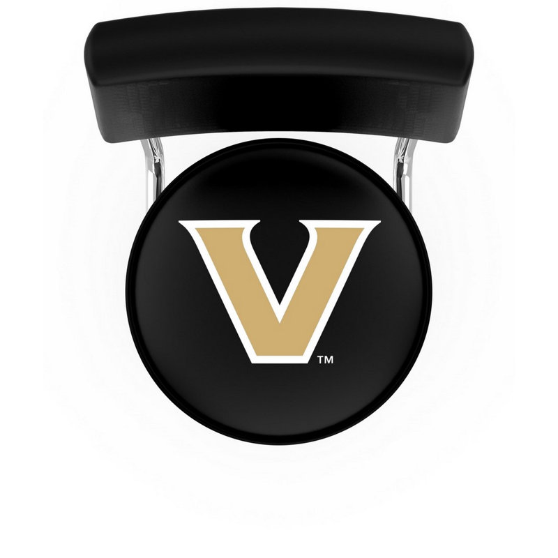 NCAA Swivel 25" Counter Stool, Vanderbilt University