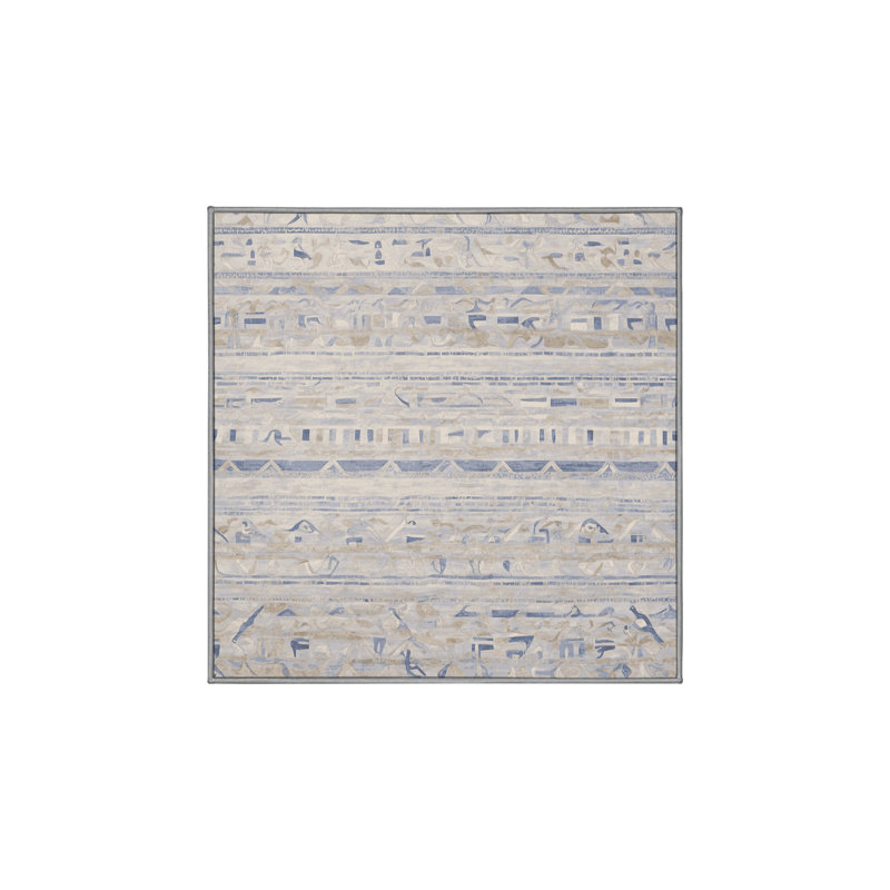 Machine Washable Gray Area Rug