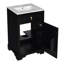 Meuble-lavabo de 20 pouces avec lavabo en céramique, offrant fonctionnalité et élégance pour votre salle de bain.-2068073305