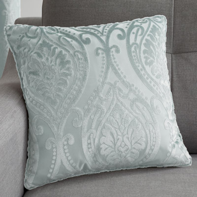 Chateau Duck Egg Square Cushion Cover