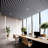 78.7" Decorative WPC Ceiling Baffle System with Rods, Keels & Hardware, Modern Acoustic Ceiling Tubes-136948901