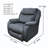 Hercules Power Headrest Big Man's Wall Recliner-119181349