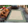 Tapis intérieur vert Sania