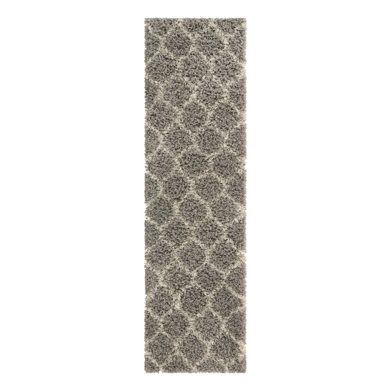 Geometric Indoor Rug, Runner 2' x 7'