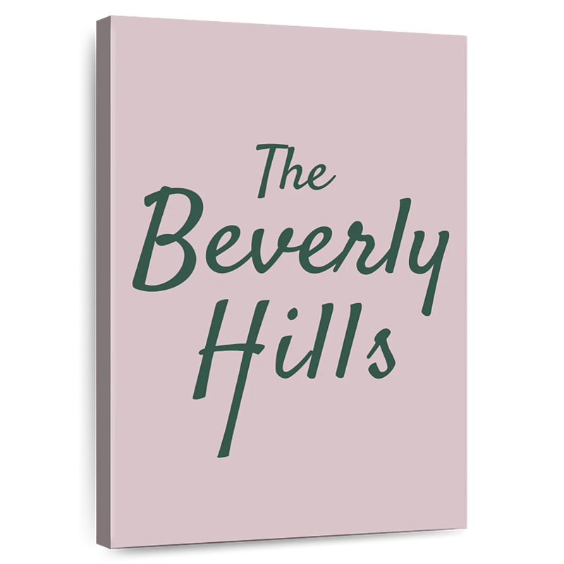 The Beverly Hills, 24" H x 16" W