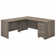 Bush Business Furniture Studio C L Shaped Desk with Mobile File Cabinet and Return