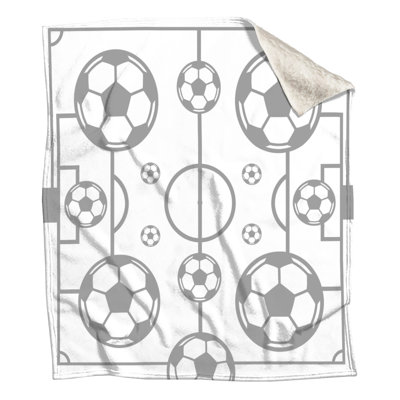 Ballons de soccer, couvertures