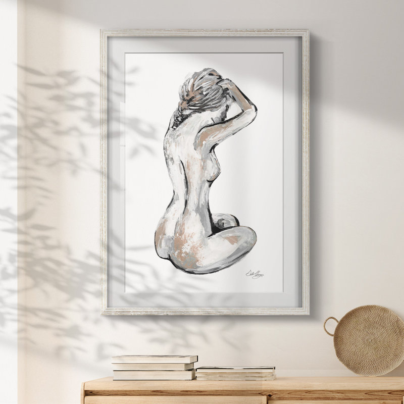 Egyptian Desert -Gallery Wrapped Canvas, 28.5" H x 20.5" W, White