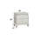 Maverick Platinum Finish Night Stand