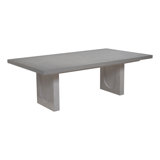 Solimar Oak Extendable Double Pedestal Dining Table
