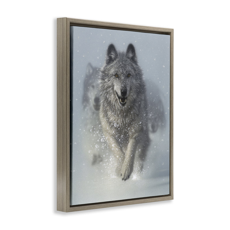 Cadre flottant Snow Pack, Cadre flottant orme Montalcino, H 31 po x l 25 po
