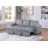 Agata Full 85'' Upholstered Convertible Sofa-1165267046