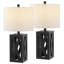 Lampe de table en bois massif Briea-586325169