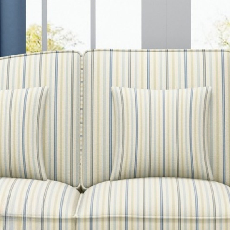 Canapé en tissu simple de style champêtre