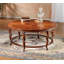 Solid Wood 6 Legs Coffee Table
