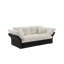 Grand canapé-lit coulissant de 74,8 po, canapé-lit capitonné convertible 3-en-1 avec 2 coussins moelleux, causeuse en velours multifonctionnelle-131049765-131049766