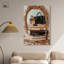 Impression sur toile «Elegant Glam by the Mirror» par Art Remedy-118016537-118016534-118016533