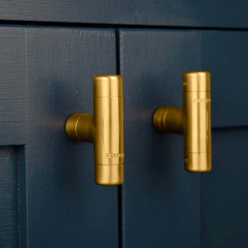 Brass High Polish T Knob