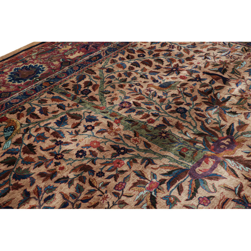 One-of-a-Kind 14'10x14'10 Hand Knotted Area Rug