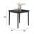 Gorski 4 - Person Counter Height Solid Wood Dining Set-1668537514-1668537511