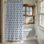 Navy Bubbles - Premium Shower Curtain-831093708