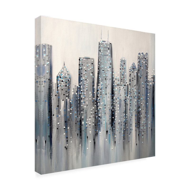 Art sur toile, bolle Ekaterina Ermilkina Chicago, H 14 po x l 14 po