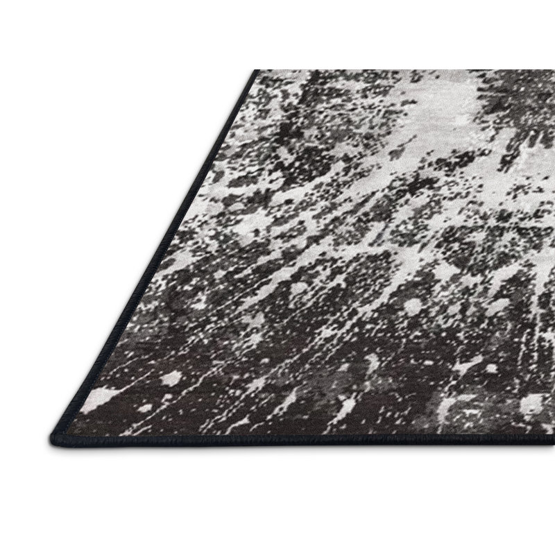 Tapis marocain tissé à la machine, Rectangle 5 pi x 7 pi
